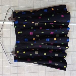 LSH Black pleated mini skirt